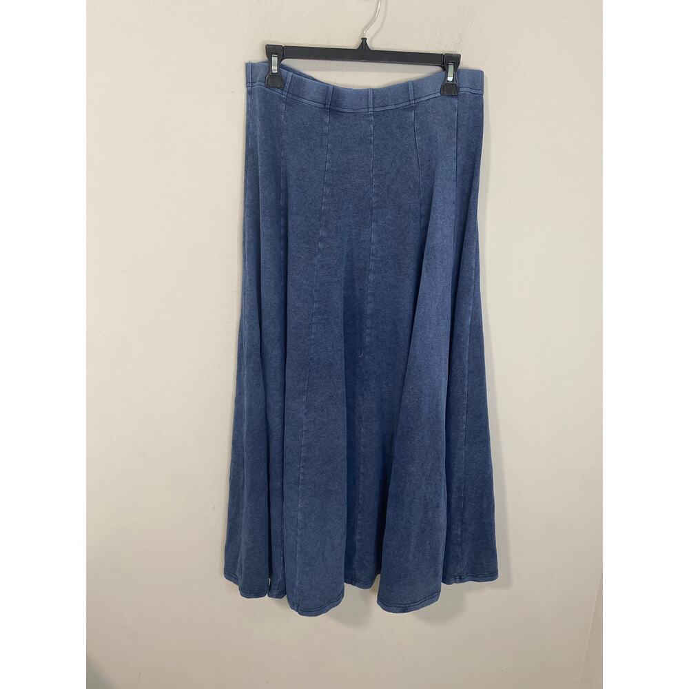 NEW Lunella Paneled Midi Skirt A-Line Elastic Waist Modest Boho NWT,‎ Size Small